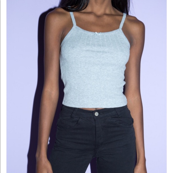 Brandy Melville | Brandy Melville Scalloped Tank | Poshmark